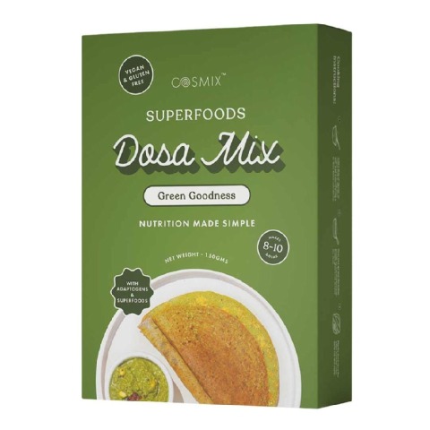 1 - Cosmix Superfoods Dosa Mix, Green Goodness 150 g