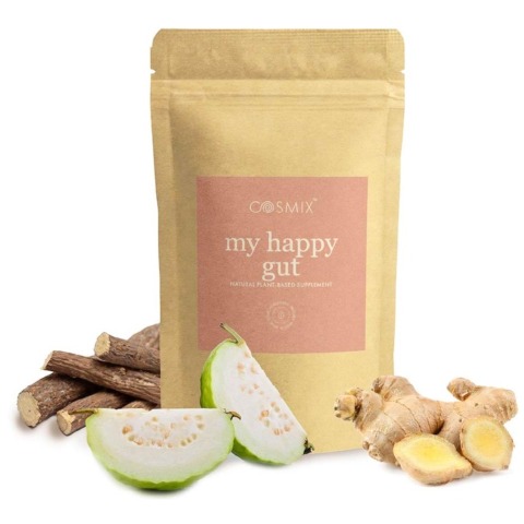1 - Cosmix Prebiotics My Happy Gut, 60 g Unflavoured (Pouch)