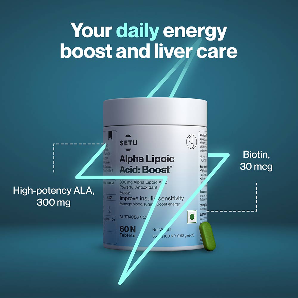5 - Setu Alpha Lipoic Acid (Pack of 2),  60 tablet(s) 