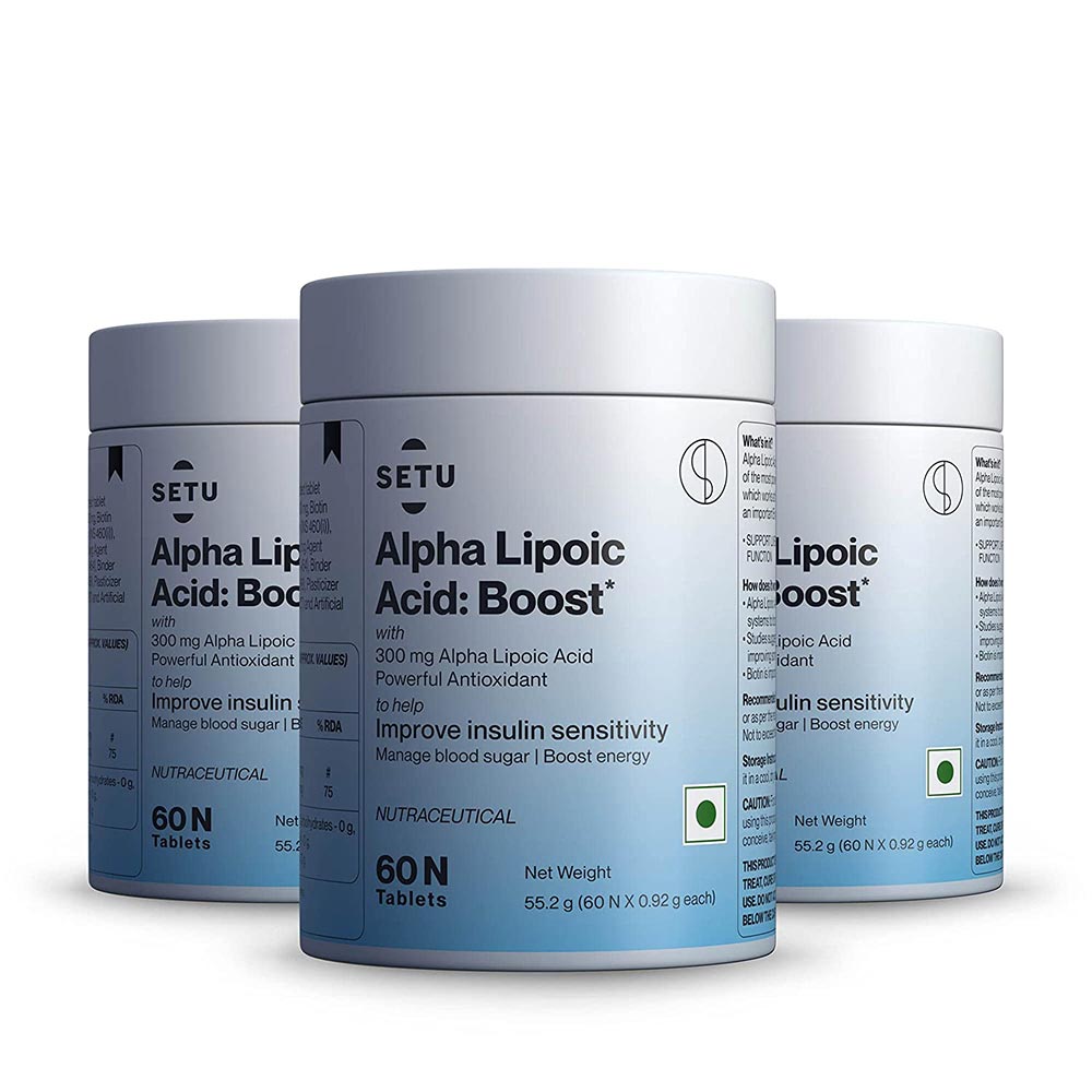 1 - Setu Alpha Lipoic Acid (Pack of 3),  60 tablet(s) 