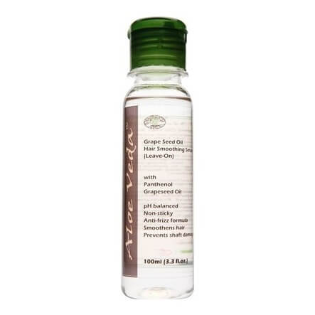 Aloe Veda Grape Seed Oil Smoothing Leave-On Hair Serum