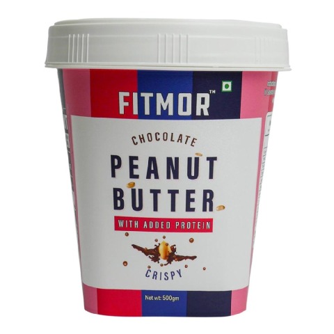 1 - Fitmor Chocolate Peanut Butter,  500 g  Crispy 