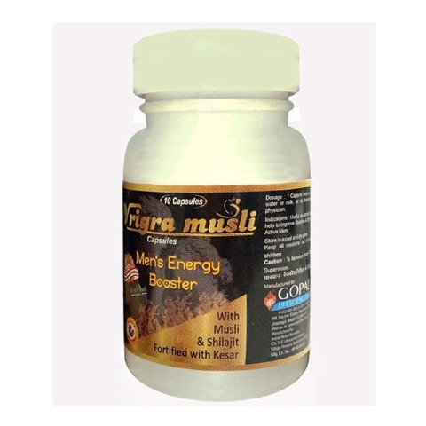 Vrinda Vrigra Musli, 10 capsules
