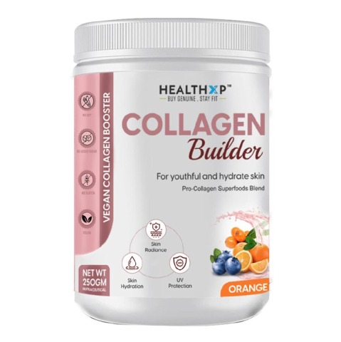 1 - HealthXP Collagen Builder, 250 g Orange