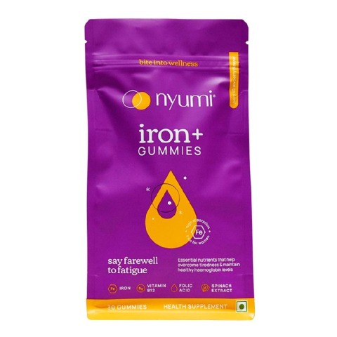 1 - Nyumi Iron+,  30 gummies 