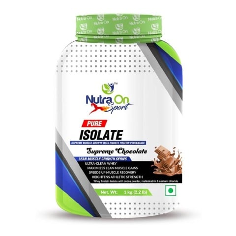 Nutra On Pure Isolate,  2.2 lb  Supreme Chocolate 