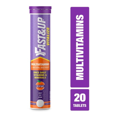 1 - Fast & Up Vitalize, 20 tablet(s) Orange