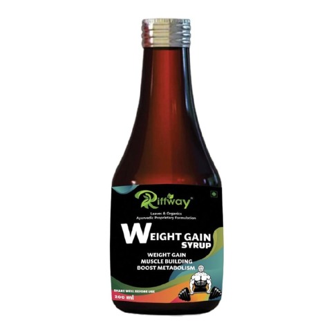 1 - Riffway Weight Gain Syrup,  200 ml  Unflavoured 