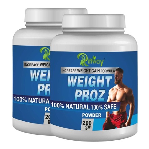 1 - Riffway Weight Proz,  0.44 lb  Unflavoured (Pack of 2) 