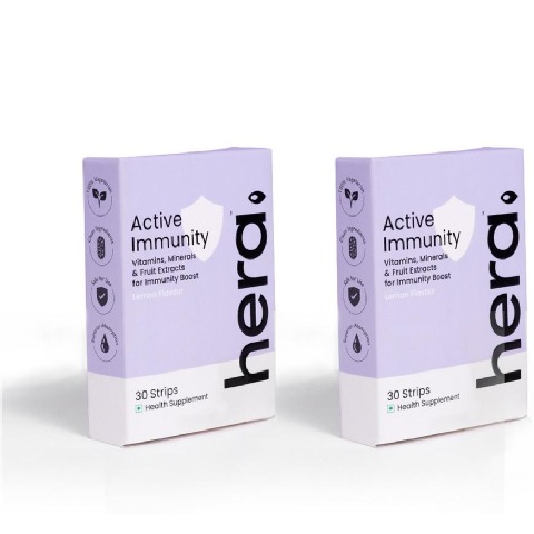 1 - Hera Active Immunity,  30 Strip(s)  Lemon (Pack of 2) 