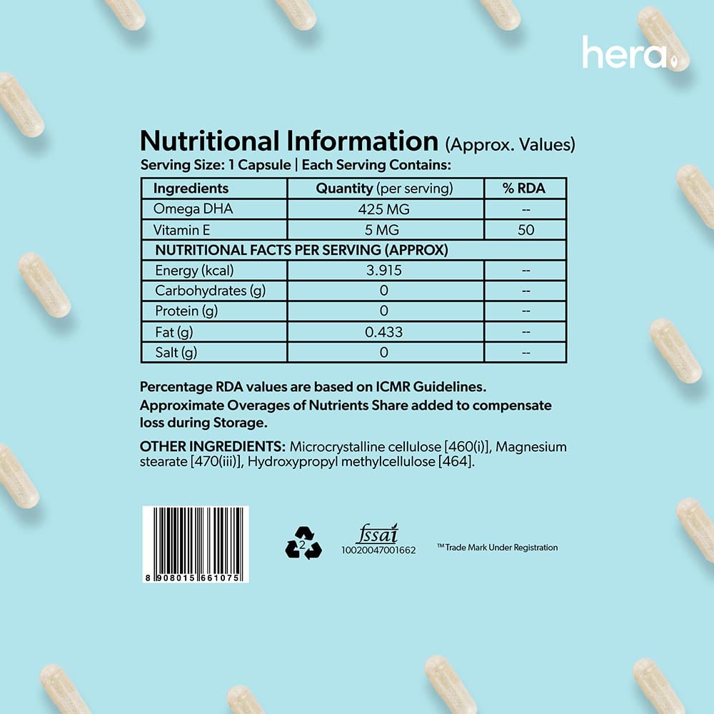 3 - Hera Omega One (Pack of 3),  30 capsules 