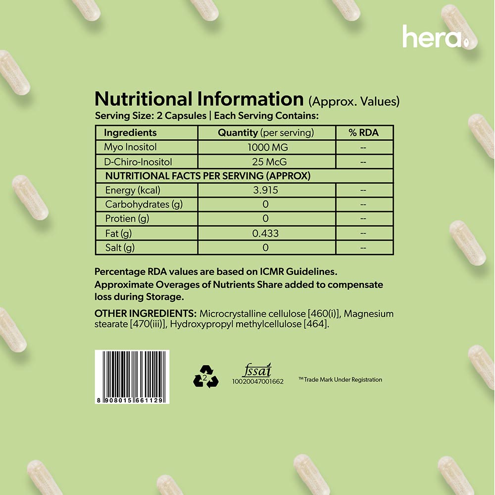 3 - Hera Correct Cycle,  60 capsules  Unflavoured (Pack of 3) 