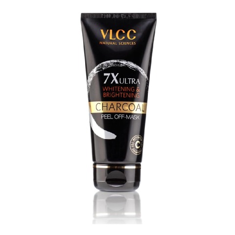 VLCC 7X Ultra Charcoal Peel Off Mask, 100 g Whitening and Brightening
