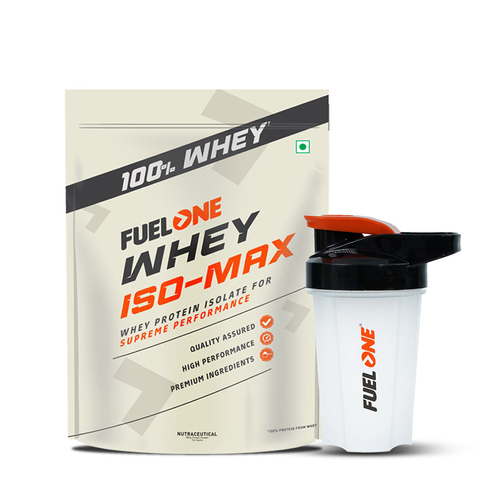 Fuel One Whey Iso-Max 1 kg Chocolate & Shaker Combo