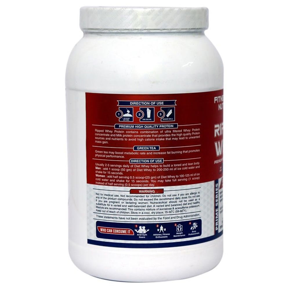 3 - FB Nutrition Prime Series Ripped Whey,  2.2 lb  Pistachid Ice-Cream 