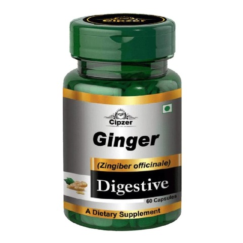 1 - Cipzer Ginger,  60 capsules 