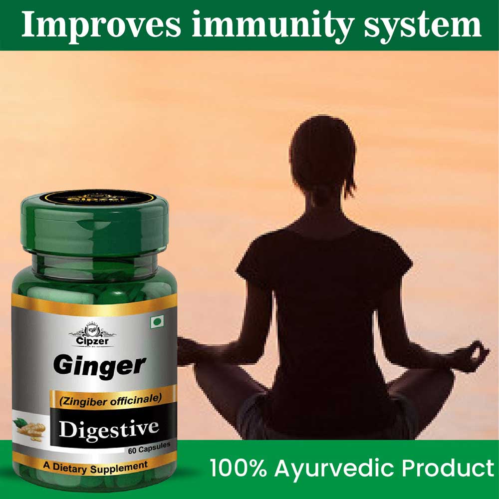 4 - Cipzer Ginger,  60 capsules 