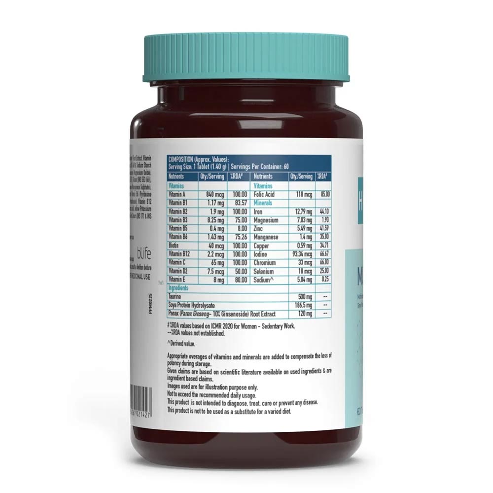 HealthKart HK Vitals Multivitamin, ProteinUp Women & Shaker