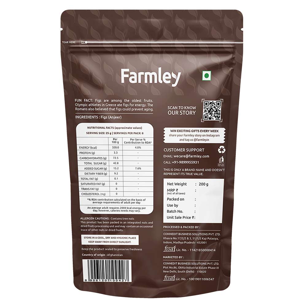 2 - Farmley Premium Figs (Anjeer),  200 g  Natural 