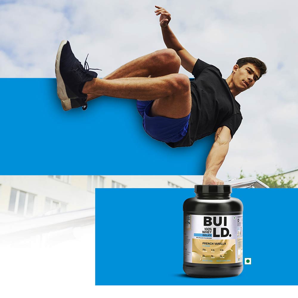 2 - Build 100% Whey Isolate,  4.4 lb  French Vanilla 