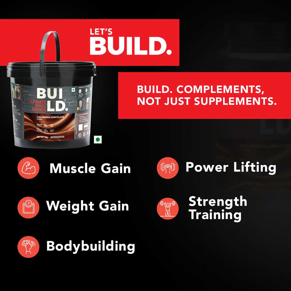 8 - Build Ultimate Mass Gainer,  11 lb  Colombian Chocolate 