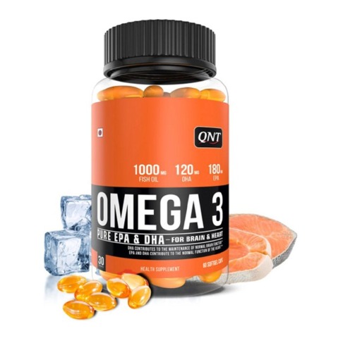 1 - QNT Omega 3 (1000 mg),  30 softgels 