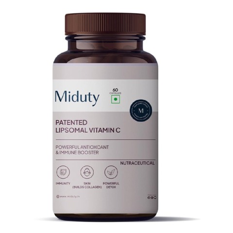1 - Miduty Liposomal Vitamin C,  60 capsules  Unflavoured 