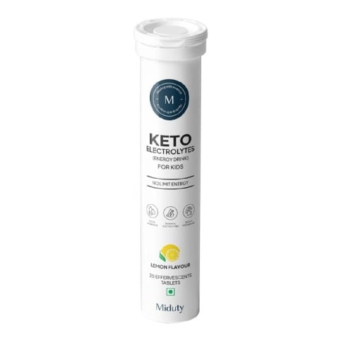 1 - Miduty Keto Electrolytes for Kids,  20 tablet(s)  Lemon 