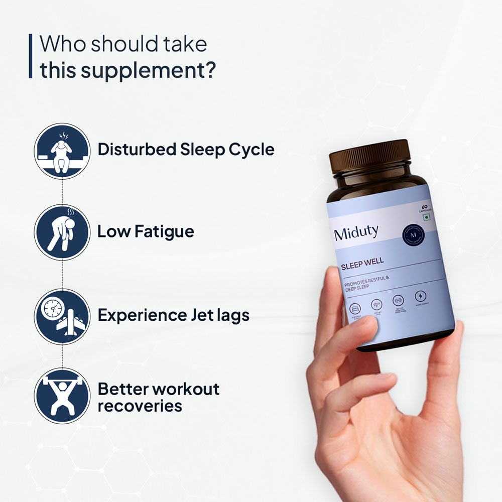 4 - Miduty Sleep Well,  60 capsules 