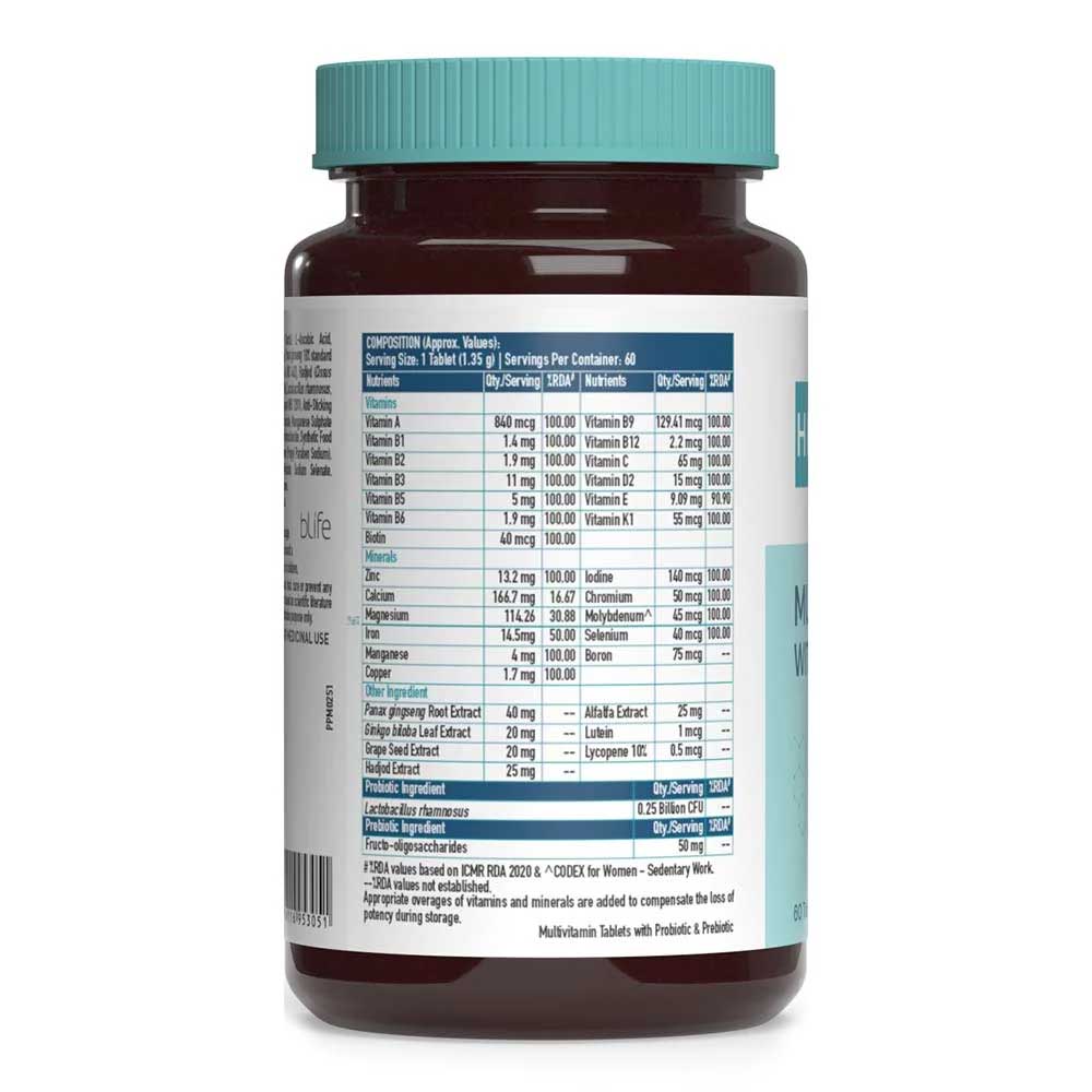 5 - HealthKart Multivitamin with Probiotics OP,  60 tablet(s)  Unflavoured 