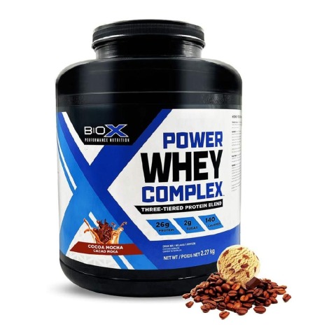 1 - Biox Power Whey Complex,  5 lb  Cocoa Mocha 