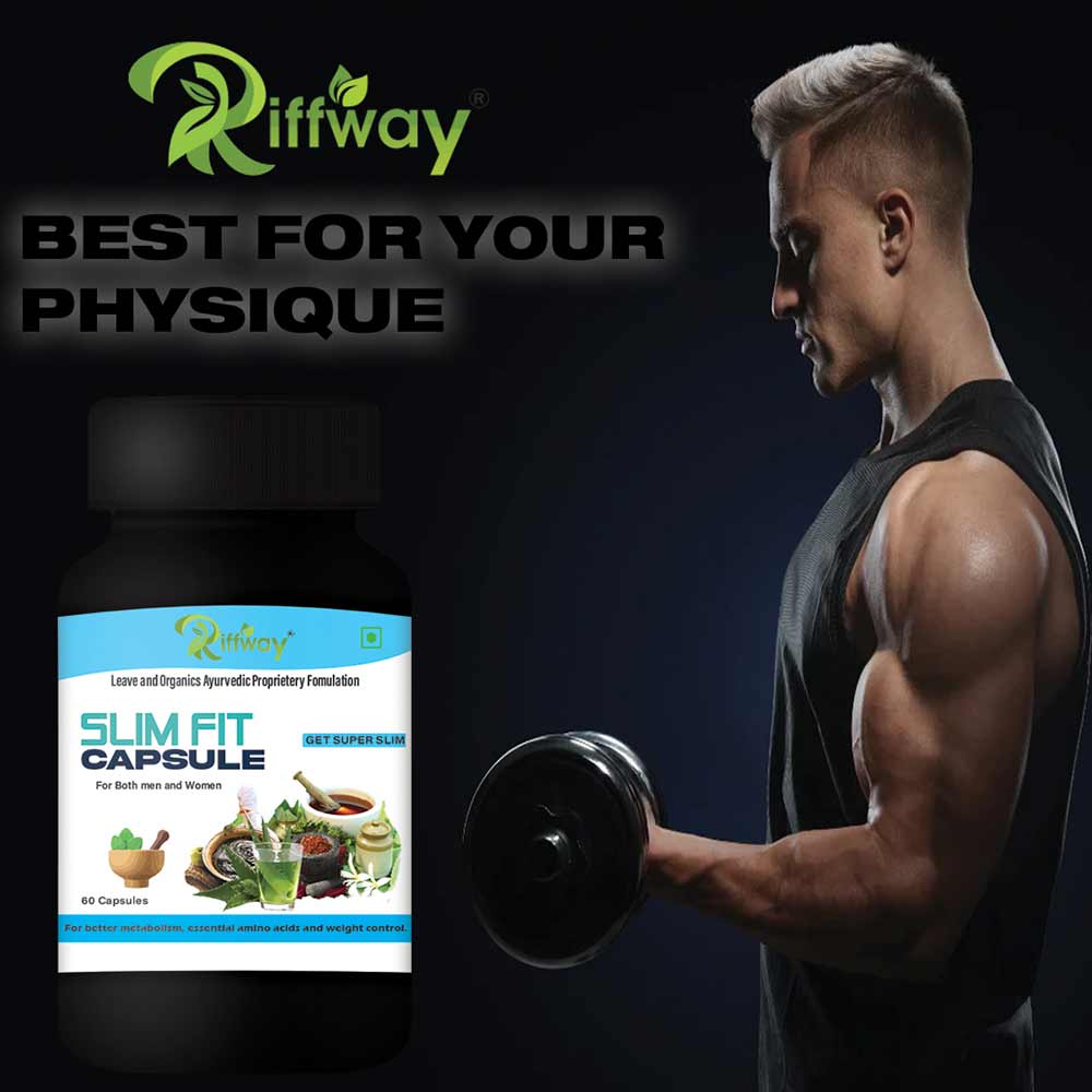7 - Riffway Slim Fit,  60 capsules  Unflavoured (Pack of 3) 