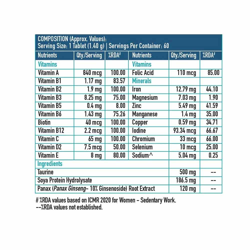 HK Vitals Multivitamin 60 Tabs & Skin Radiance Collagen Watermelon Combo