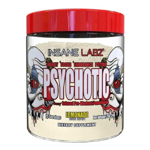 1 - Insane Labz Psychotic Clear,  0.69 lb  Lemonade 