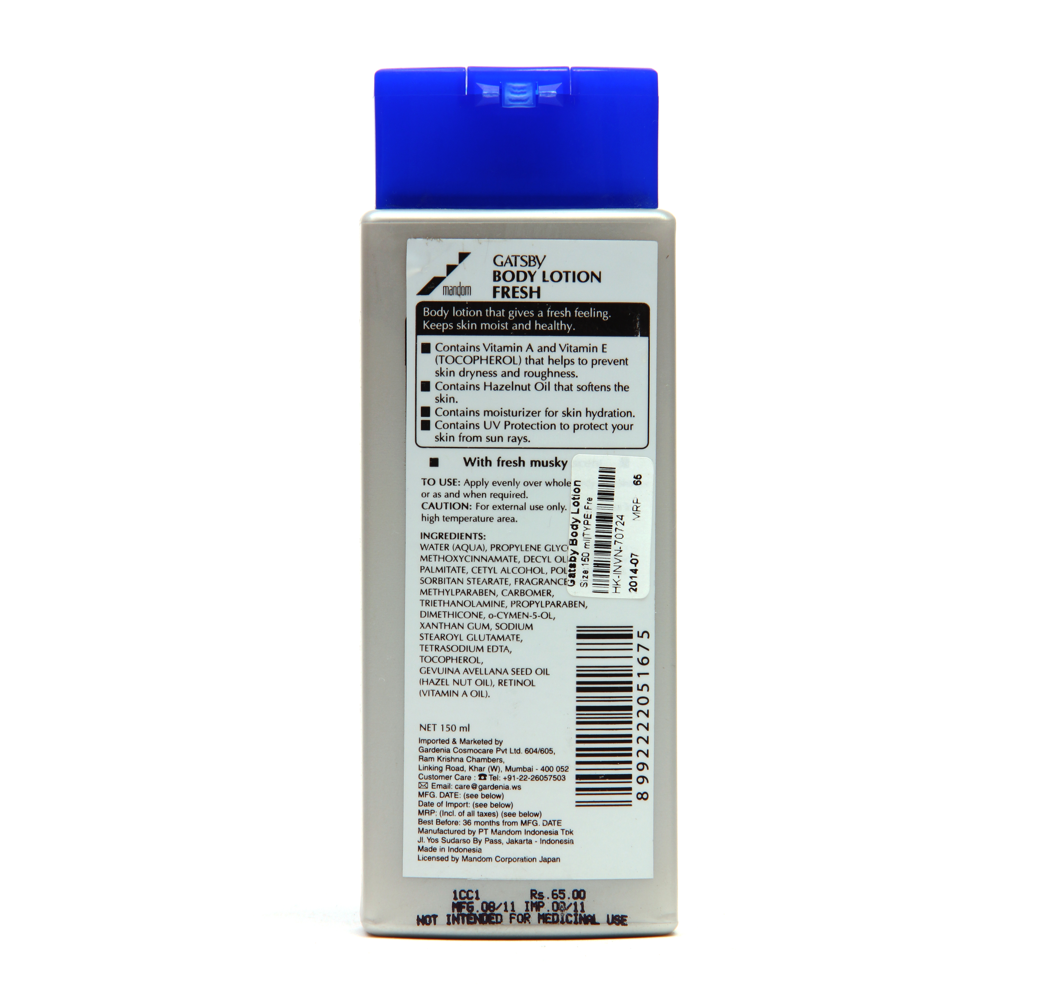 Gatsby Body Lotion