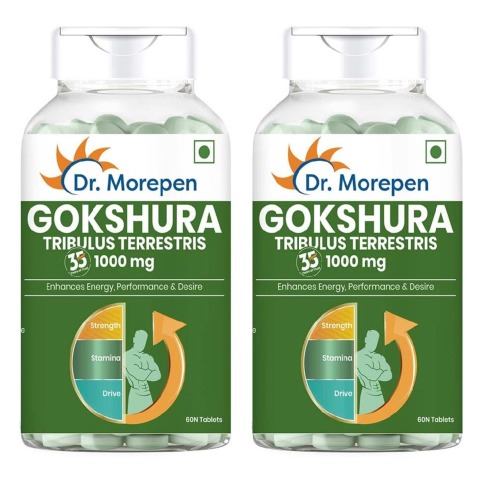 1 - Dr. Morepen Gokshura (Pack of 2),  60 tablet(s) 