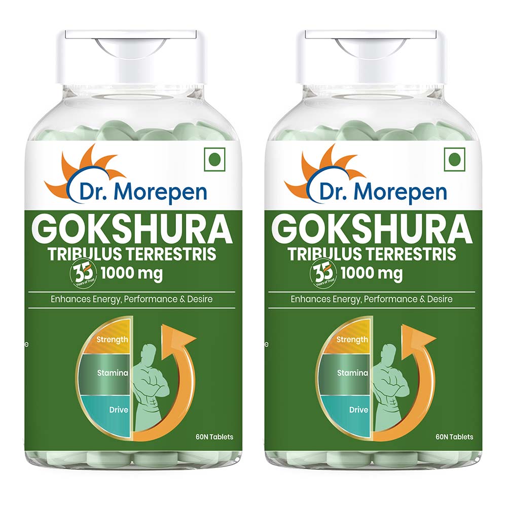 1 - Dr. Morepen Gokshura (Pack of 2),  60 tablet(s) 