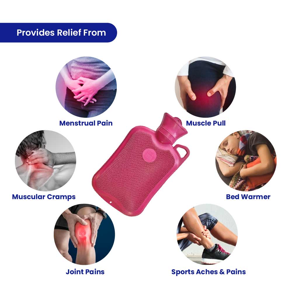 3 - Tata 1mg Hot Water Bag Small Pink,  1 Piece(s)/Pack 