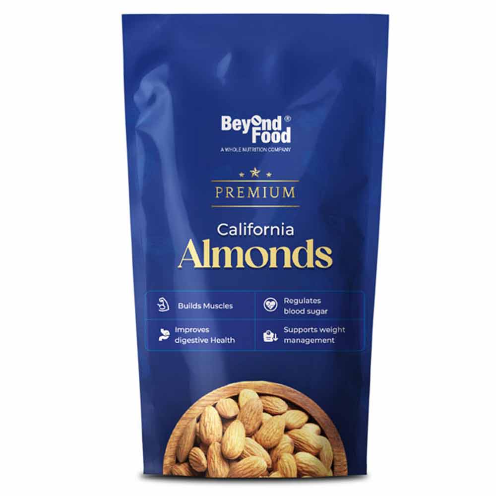 1 - Beyond Food Premium California Almonds,  250 g  Unflavoured 