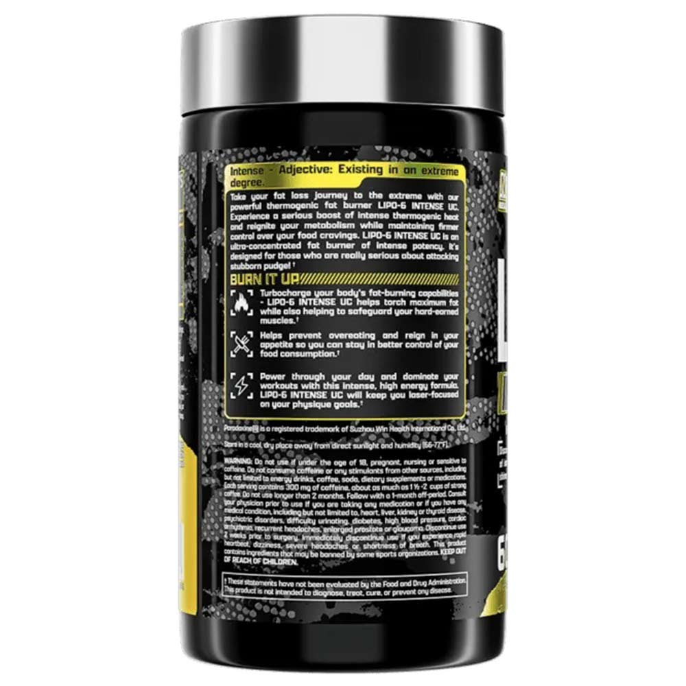 3 - Nutrex Lipo 6 Black Intense Ultra Concentrate,  60 capsules  Unflavoured 
