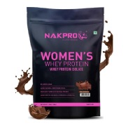 Nakpro Women's Whey Protein- 1.1 lb Double Rich Chocolate