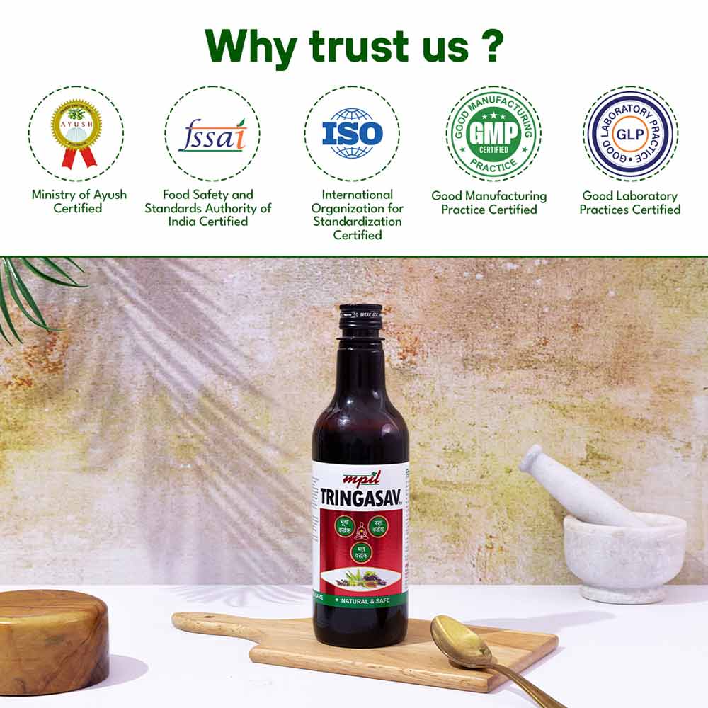 3 - MPIL Tringasav Syrup,  450 ml 