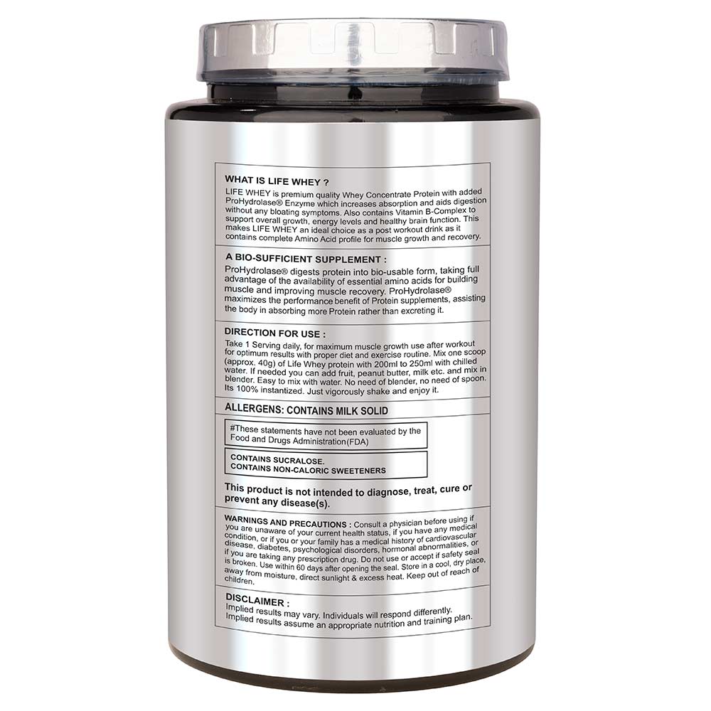 3 - Divine Nutrition Life Whey,  2.2 lb  Cafe Mocha 