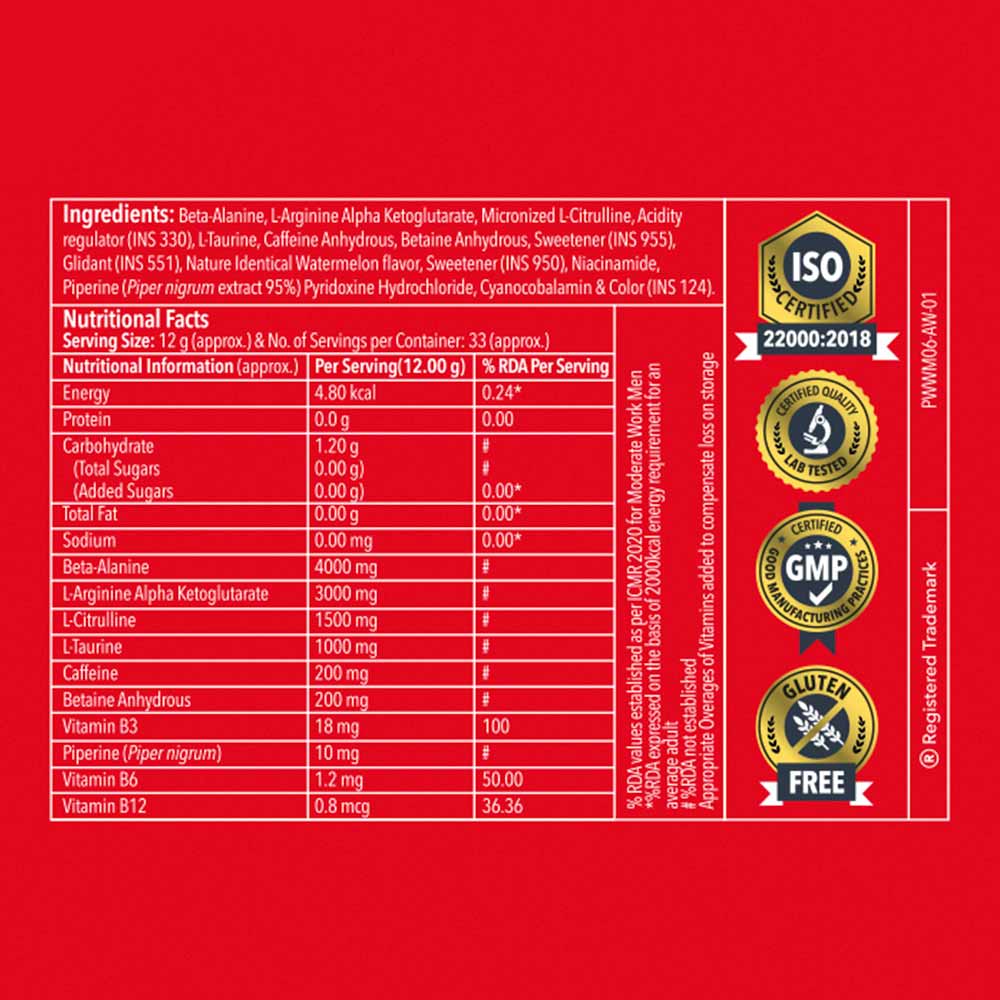 4 - Proathlix Pre-Workout,  0.88 lb  Watermelon 