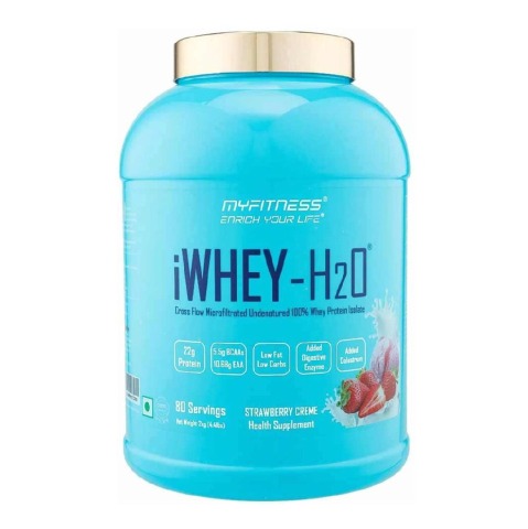2 - MYFITNESS By Paradise iWHEY- H2O Powder,  4.4 lb  Strawberry Creme 