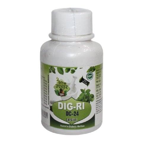 Vedic Upchar Dig-Ri Dc-24,  60 capsules 