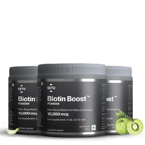 1 - Setu Biotin Boost, 150 g Lemon (Pack of 3)