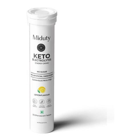 1 - Miduty Keto Electrolytes,  20 tablet(s)  Lemon 