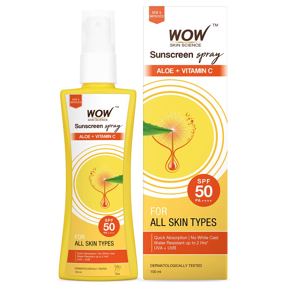 1 - WOW Skin Science Sunscreen Spray,  100 ml  SPF 50 