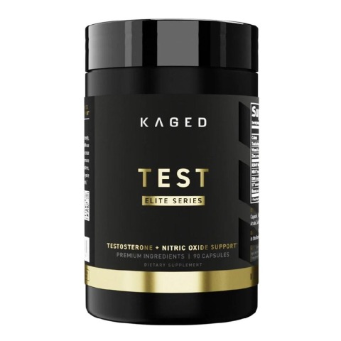 1 - Kaged Muscle Elite Series Test,  90 capsules  Unflavoured 